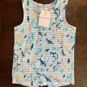 Cute summer romper for boys
